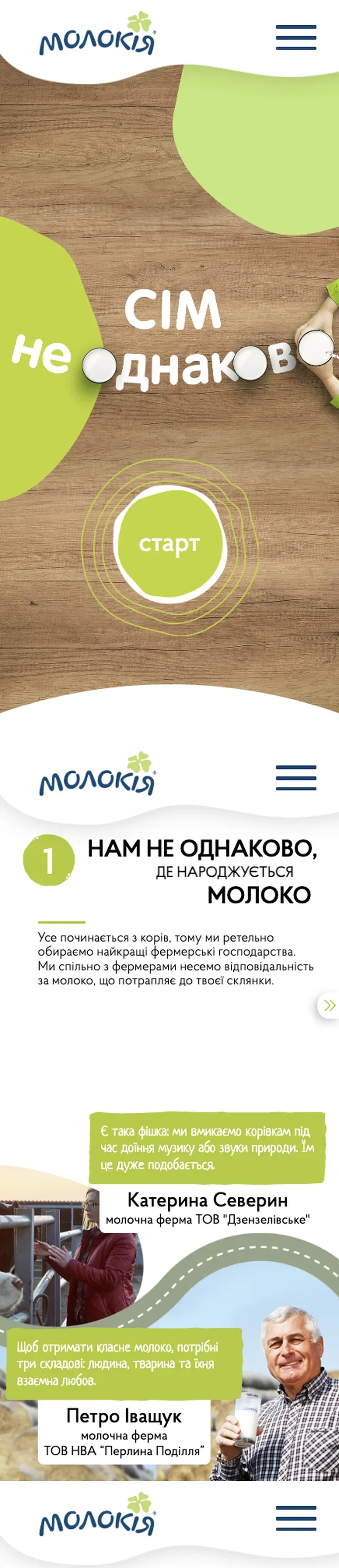 molokija — початок мобільної версії