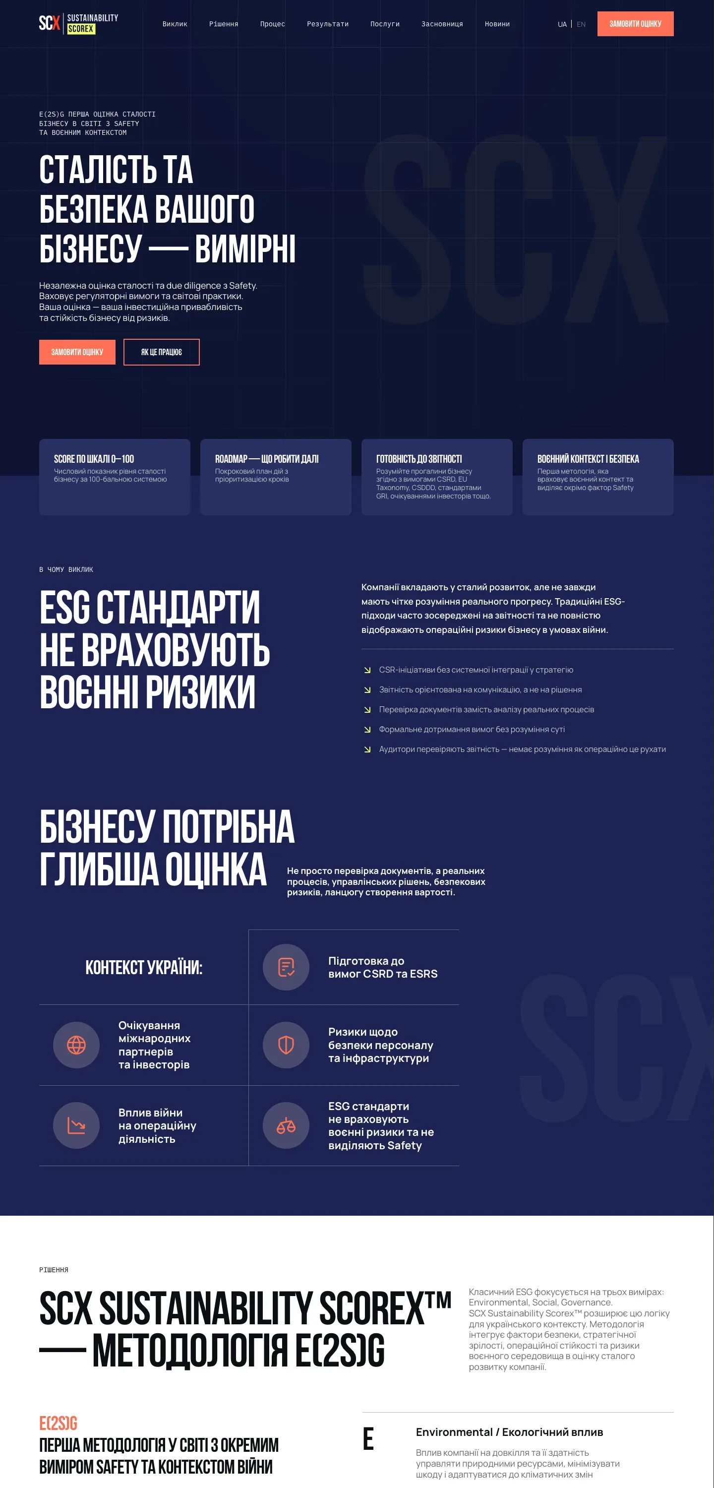 sustainabilityscorex — початок сторінки