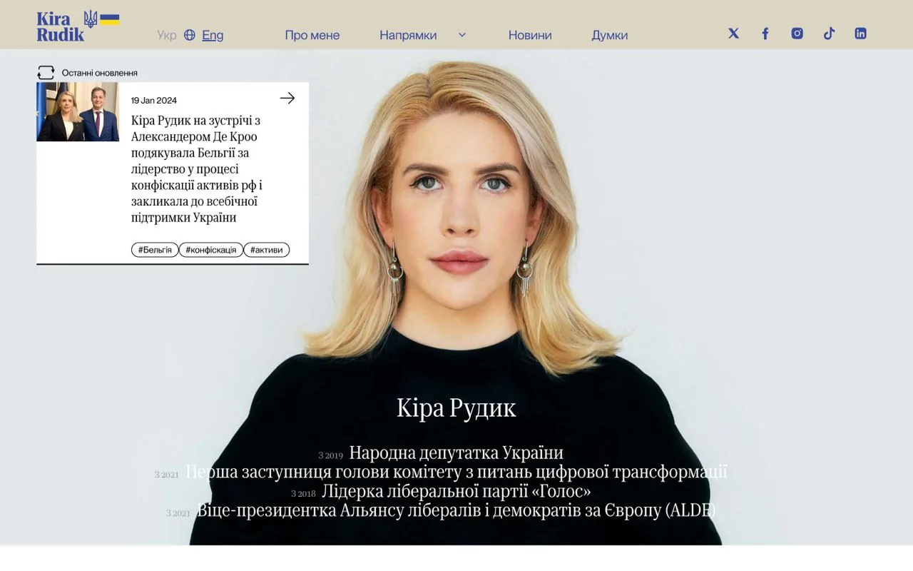 кіра рудик