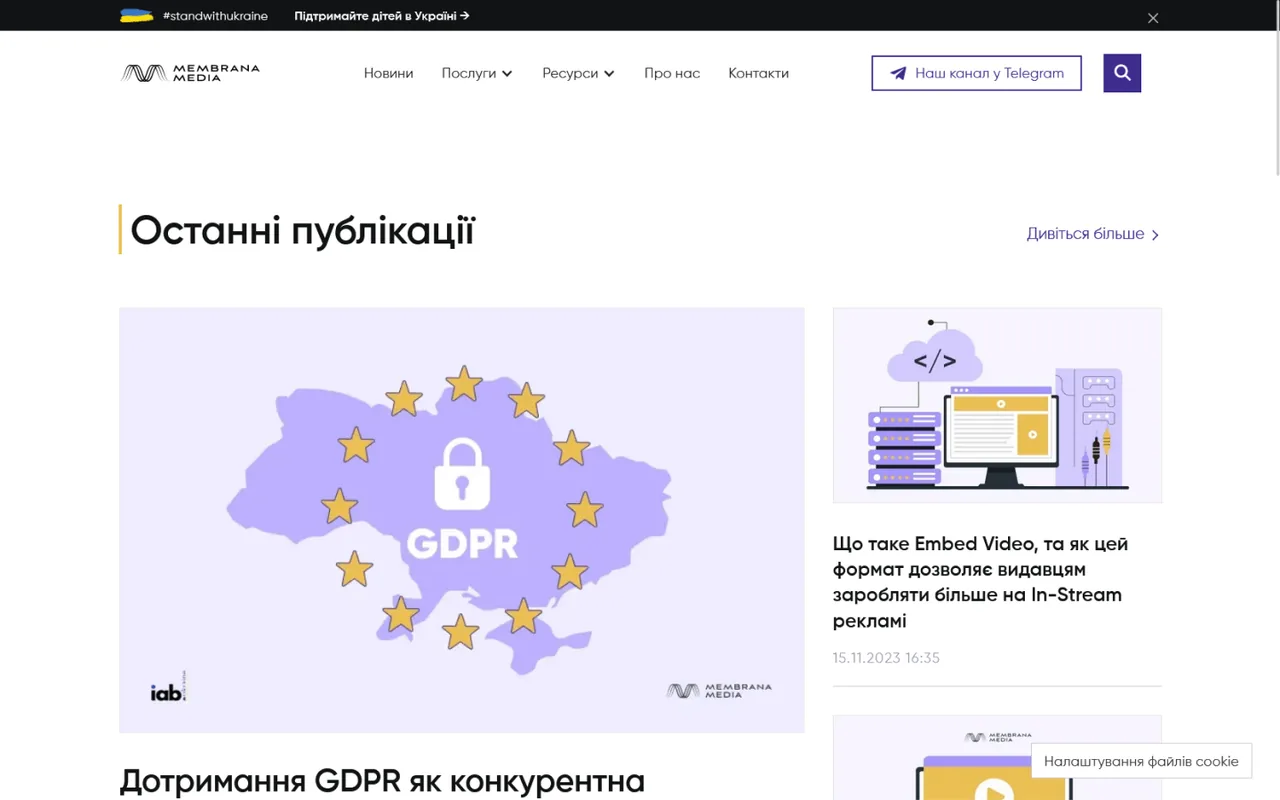 membrana media